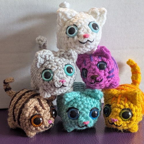 Beholders with all unique eye colours