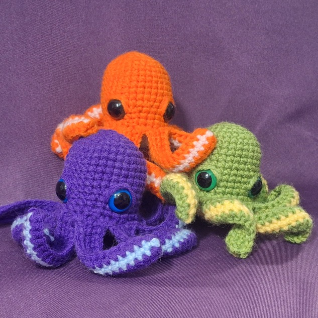 Octopus plushies