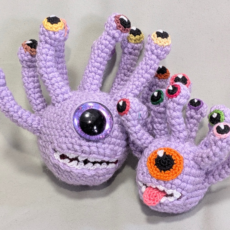 2025/11 Beholders with ten unique eyestalks