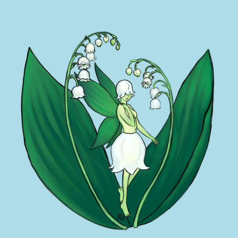 2026/06 Lily-of-the-valley themed fairy